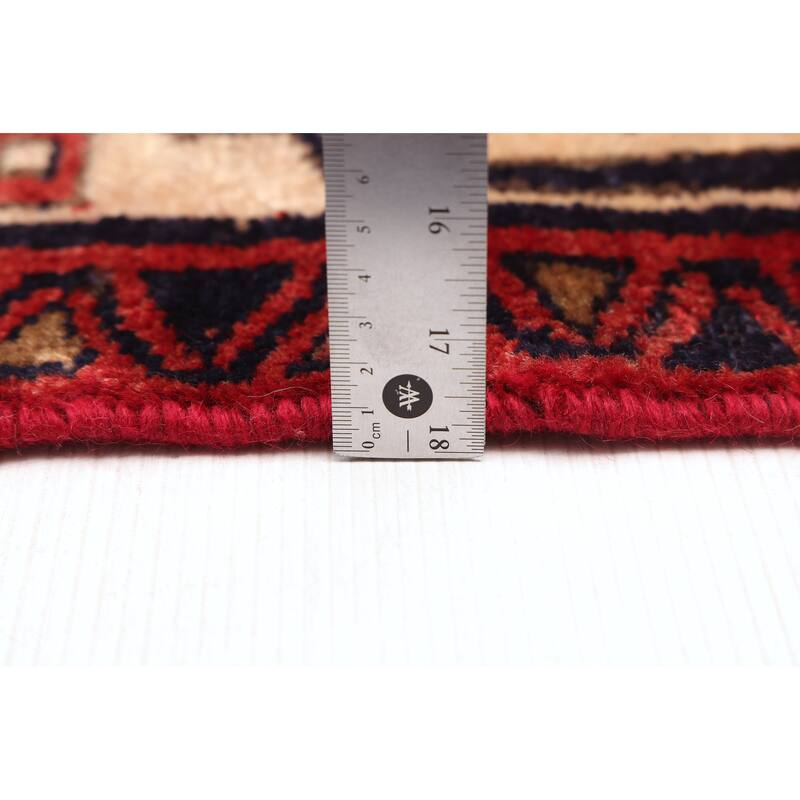 ECARPETGALLERY Hand-knotted Konya Anatolian Dark Navy, Red Wool Rug - 5'3 x 8'6