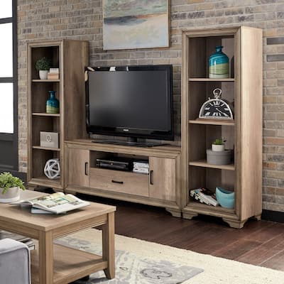 Sun Valley Sandstone Entertainment Center w Piers