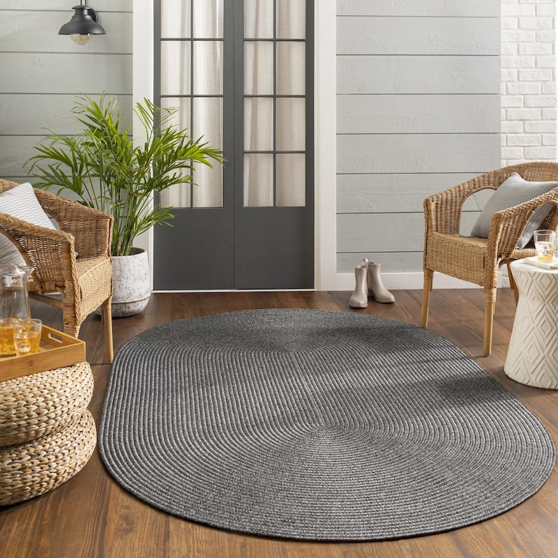 Livabliss Chesapeake Bay Country Stripe Outdoor Area Rug