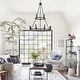 preview thumbnail 6 of 15, Modern Farmhouse 12-light Wagon Wheel Chandelier for Dining Room - 28 inches