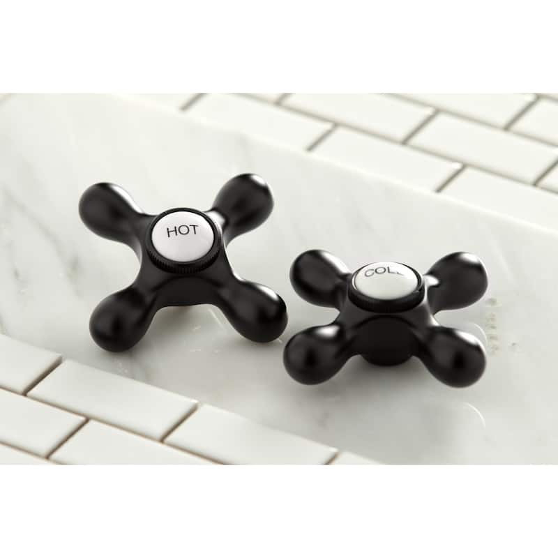 Kingston Brass Heritage Bridge Kitchen Faucet with Brass Sprayer