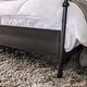 preview thumbnail 4 of 7, The Gray Barn Epona Modern Curved Metal Four Poster Bed