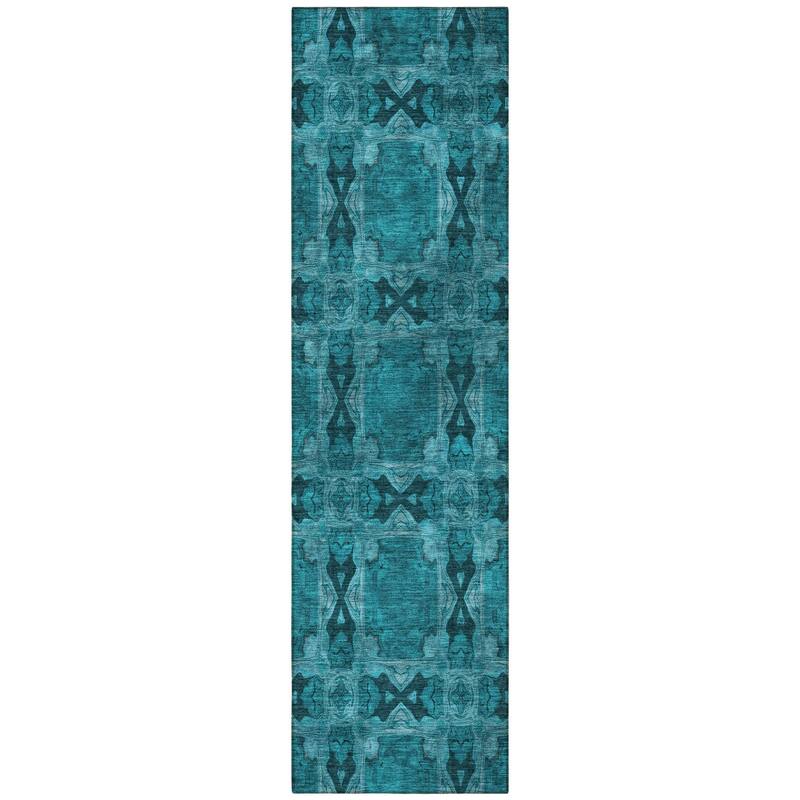 Rara Lush Floral Weather Resistant Versatile Elegance Outdoor Rug