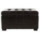 preview thumbnail 6 of 16, SAFAVIEH Manhattan Storage Tufted Ottoman Bench