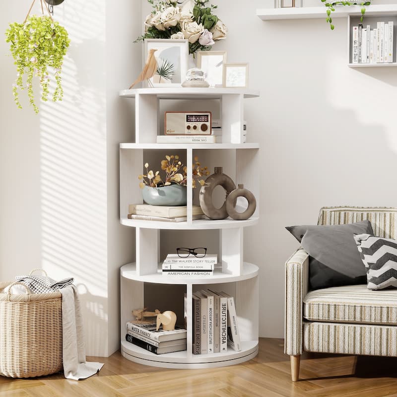 16 Pair Rotating Shoe Rack Tower, Spinning Shoe Storgae Rack - 16 Pair
