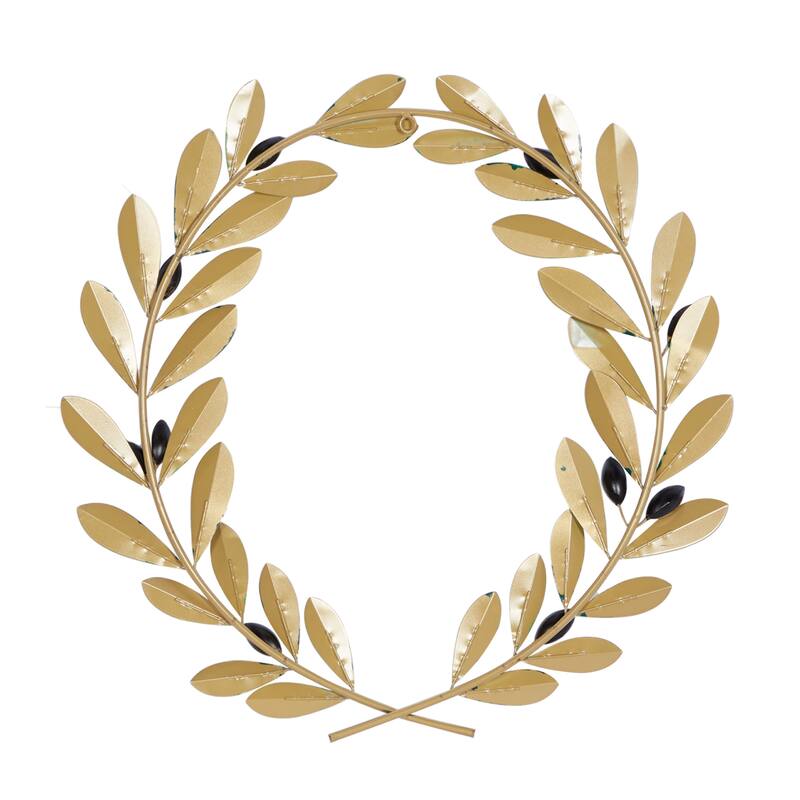 Green Iron Coastal Wall Decor 22 x 22 x 2