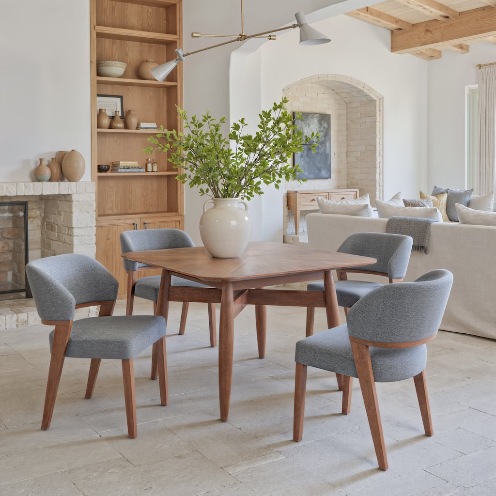 Silea Square Dining Table Espresso