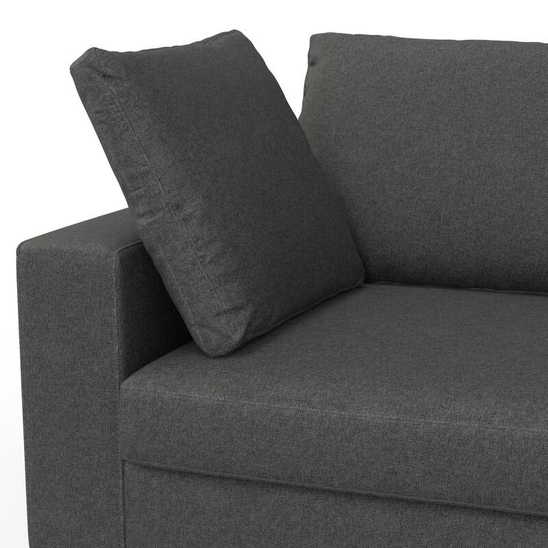 WyndenHall Roscoe 78-inch Sofa in Tightly Woven Performance Fabric