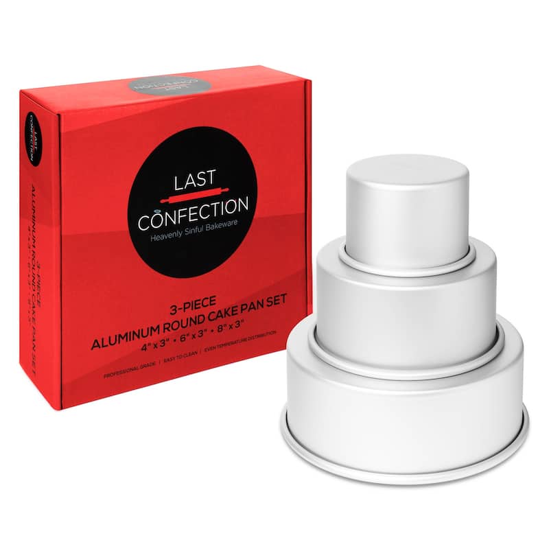 Round Aluminum Cake Pan Sets