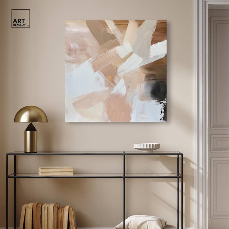 Taupe and Ash II Canvas by Art Remedy, Gallery Wrapped