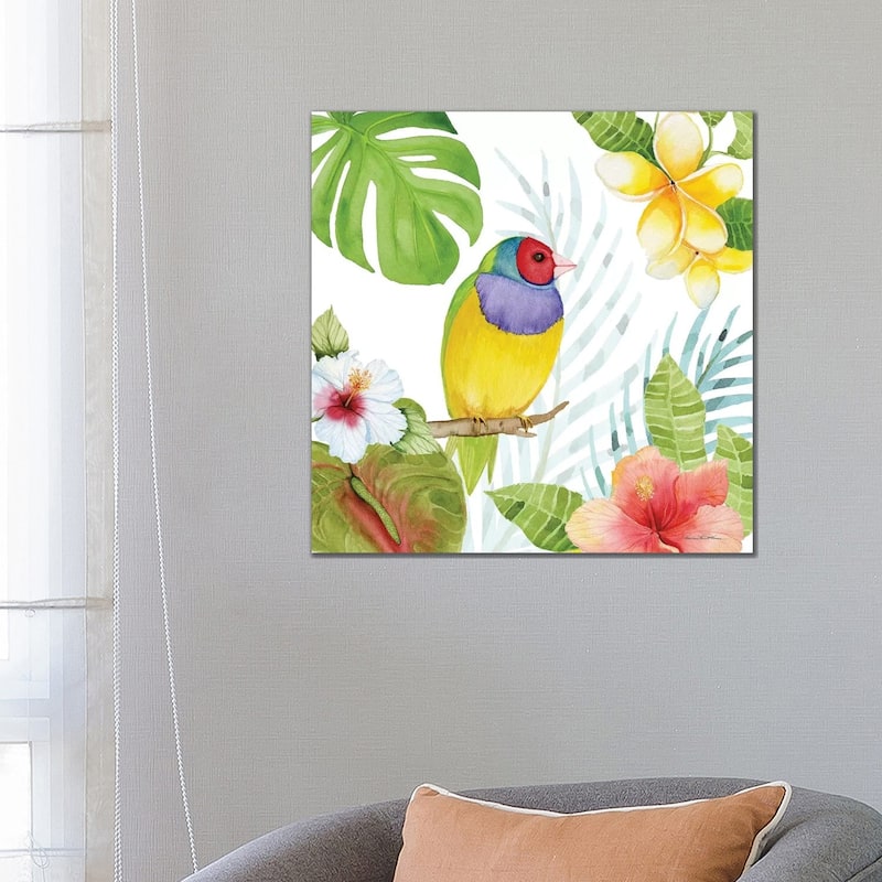 iCanvas "Treasures Of The Tropics V" by Kathleen Parr McKenna Canvas Print - 26x26x1.5