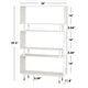 preview thumbnail 13 of 27, Simple Living Margo Mid-Century Modern 3-tier Bookshelf - 59.5"h x 36"w x 11.8"d