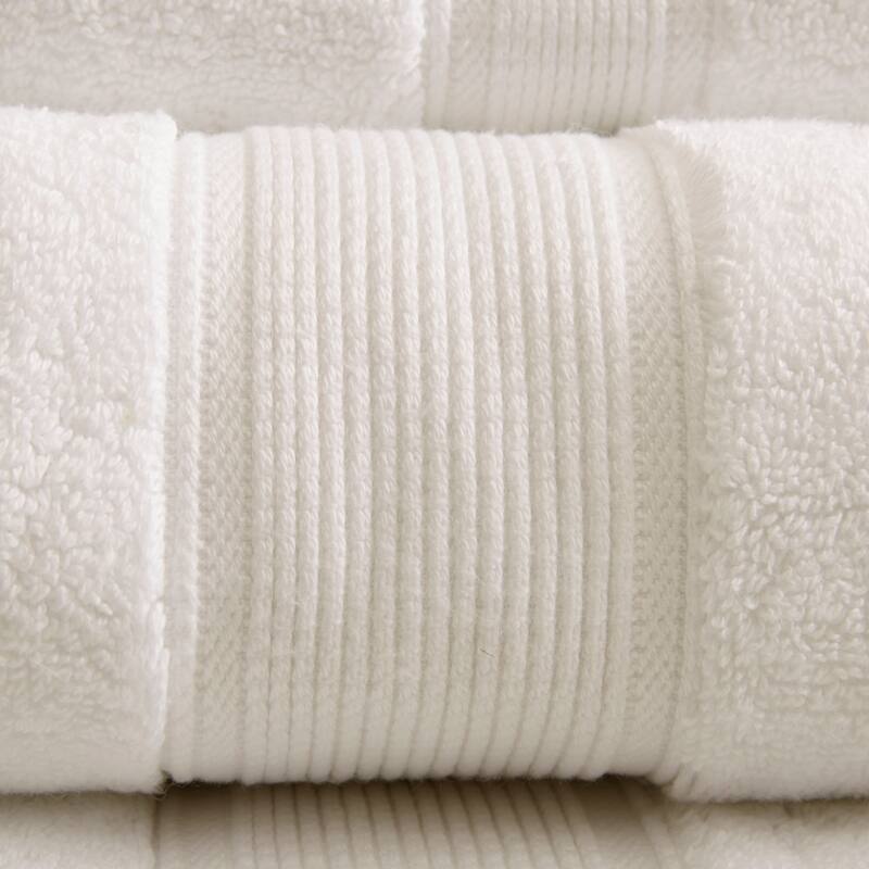 Madison Park Signature Cotton 8-piece Antimicrobial Towel Set