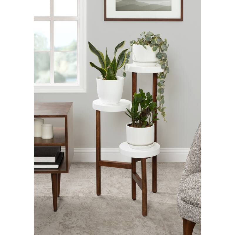 Kate and Laurel Fitley Wooden Plant Stand - 16x16x35