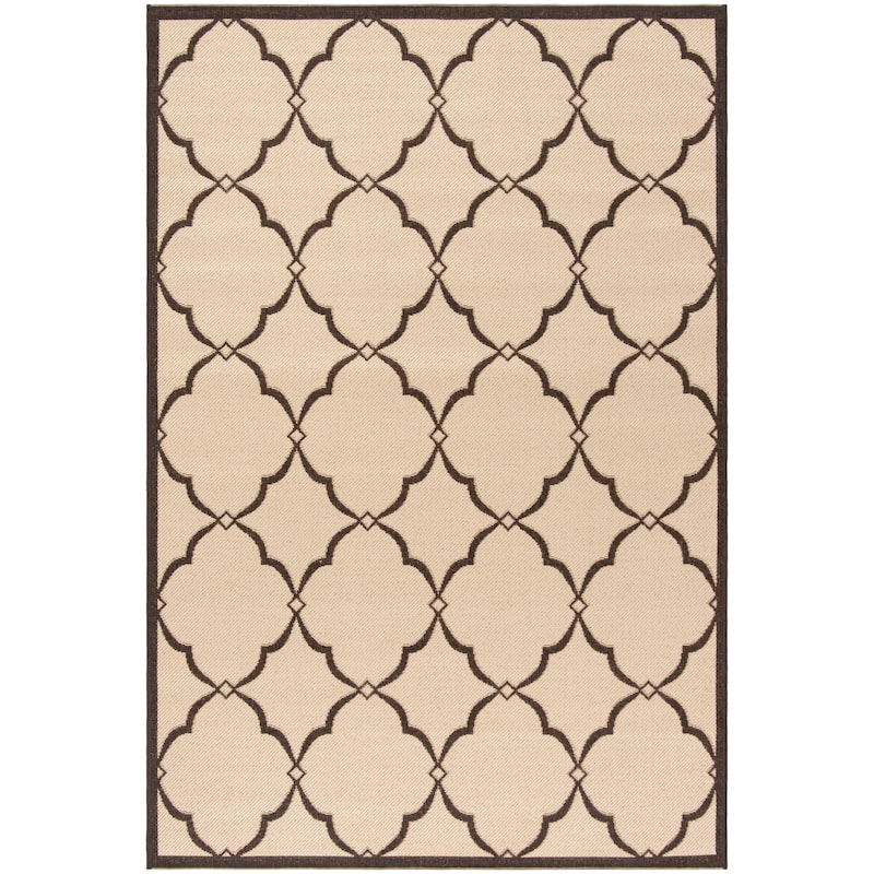 SAFAVIEH Beach House Caetana Indoor /Outdoor Waterproof Patio Backyard Rug