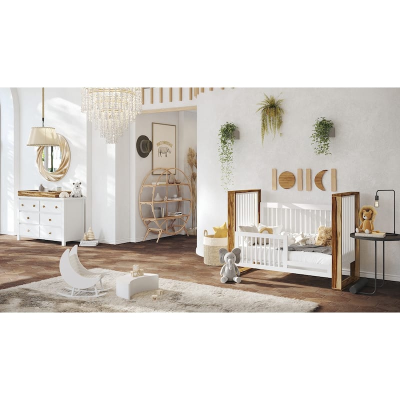 Milk Street True Toddler Bed Conversion Kit - White