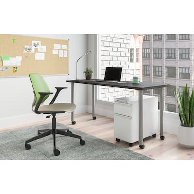 JURNI Multipurpose Mobile Desk, High-End Work Table 60" W x 24" D x 29" H