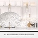 preview thumbnail 5 of 11, Hunter Gatz 1-Light Pendant - Kitchen Island, Dining Room, Entry - Glam, Contemporary, Transitional