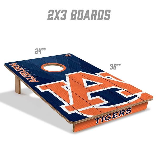 Auburn Tigers NCAA Tailgate Cornhole Board Set