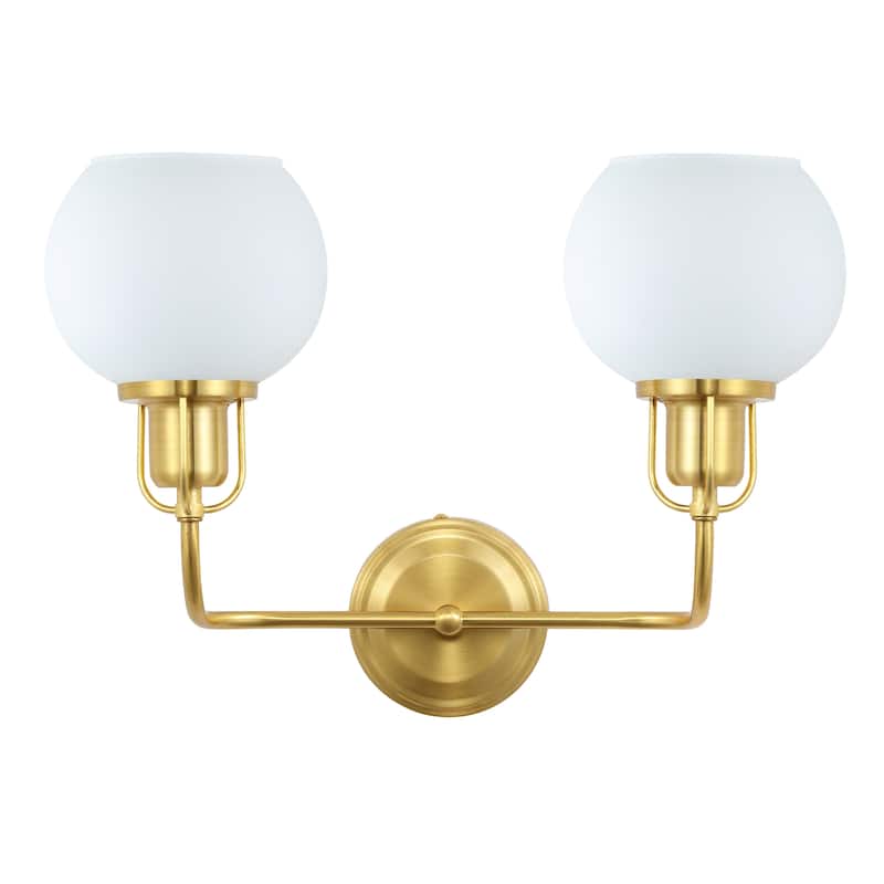 SAFAVIEH Lighting Shinobu Wall Sconce - 16" W x 7" D x 12" H - 16Wx7Dx12H