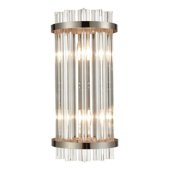 Black crystal 2025 wall sconce