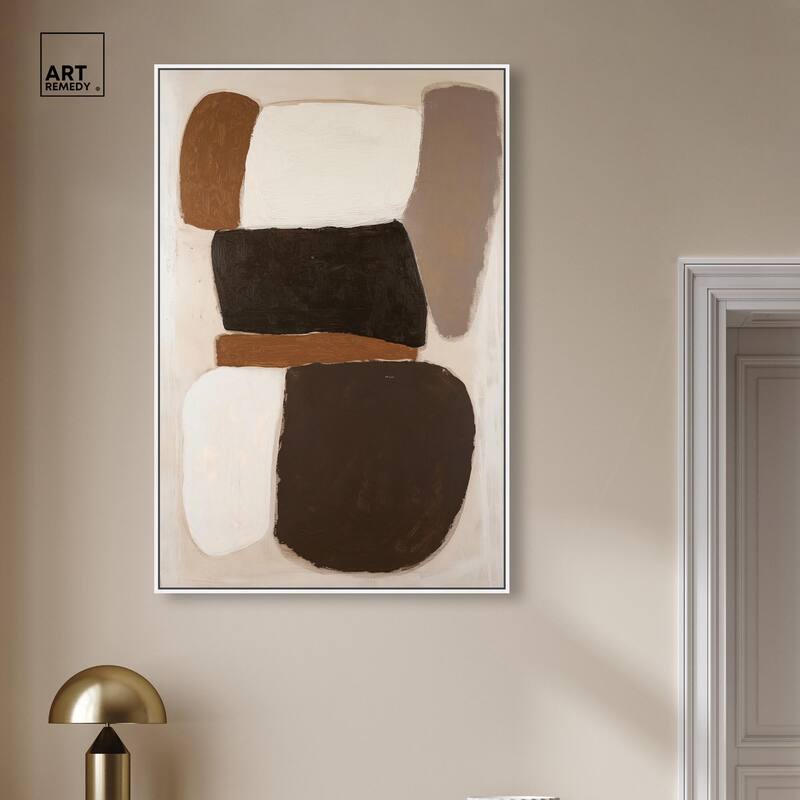 Asymmetrical Balance III Canvas by Art Remedy