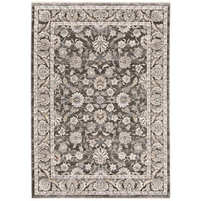Style Haven Marley Distressed Vintage Fringed Area Rug