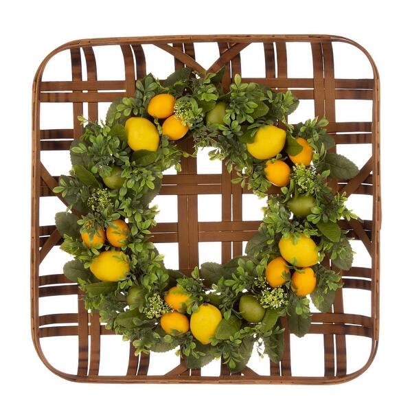 24 tobacco basket Glitzhome 24