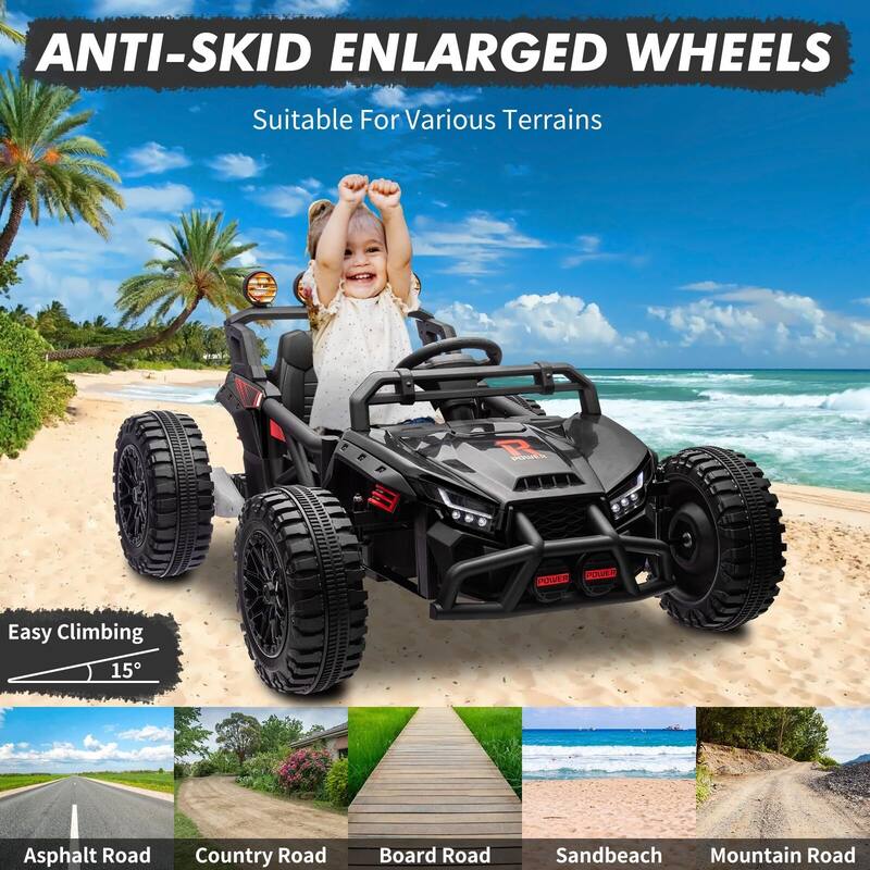 24V Ride on UTV,130w Electric Powered UTV
