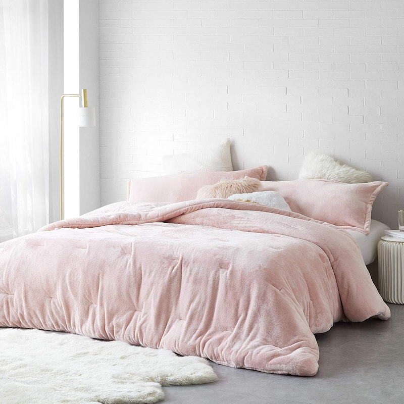 Me Sooo Comfy - Coma Inducer® Oversized Comforter Set - Rose Quartz - Queen