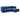 Pompano 83 in. Navy Blue Velvet L-Shape 3-Seater Sofa with 2-Throw Pillow - 83"L x 58"W x 31"H