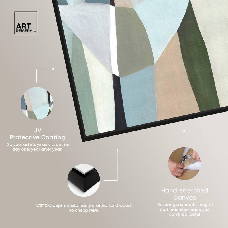 Abstract Fragments II Canvas by Art Remedy