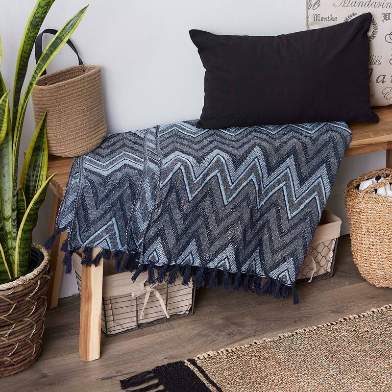 DII Zig-Zag Chevron Throw