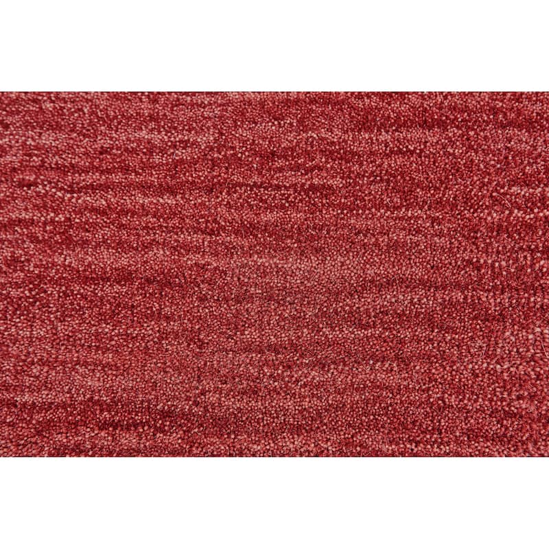 Feizy FZRG55741 Ferron 8' x 8' Wool Hand Loomed Solid Round Area Rug