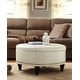 preview thumbnail 26 of 28, Copper Grove Payara Round Storage Ottoman