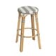 preview thumbnail 54 of 89, Tobias Rattan Round Bar Stool