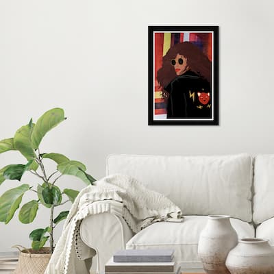 Wynwood Studio Prints Fashion and Glam Wild One Red and Modern & Contemporary Wall Art Canvas Print