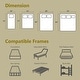 preview thumbnail 5 of 14, DreamMax Comfiture Modern 8-inch Hypoallergenic Gel Memory Foam Mattress