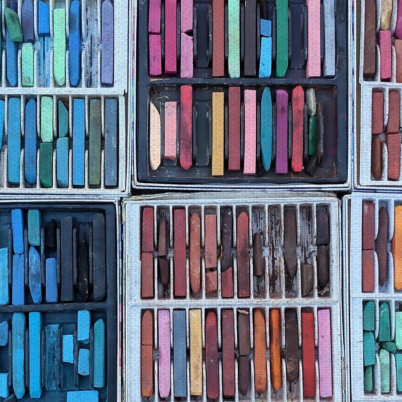 Global Pigments by Peter Feghali Canvas Art Print