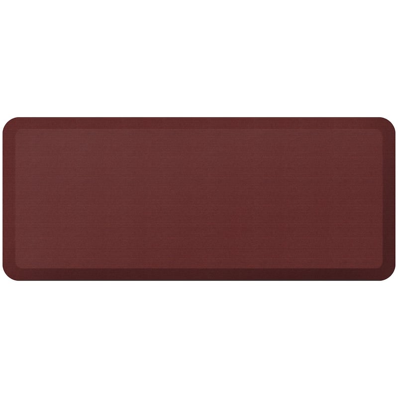 Designer Comfort Grasscloth Anti-Fatigue Kitchen Mat
