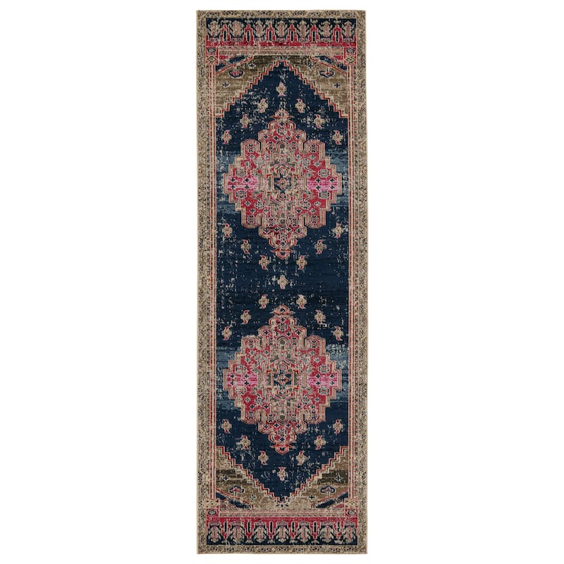 Cicero Indoor and Outdoor Medallion Area Rug