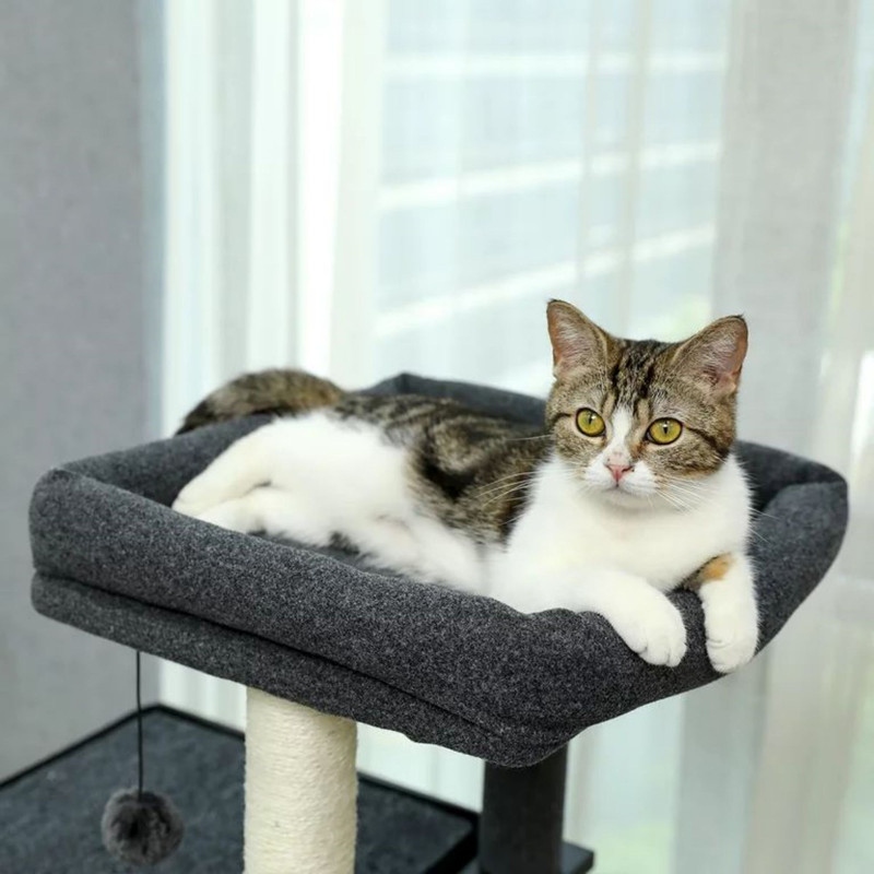51.4 Modern Cat Tree Wooden Bed Bath Beyond 38231142