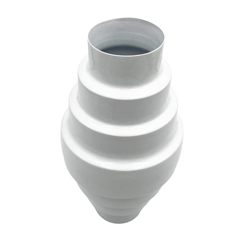 12 Inch Tall Decorative Handmade Aluminum Modern Flower Vase
