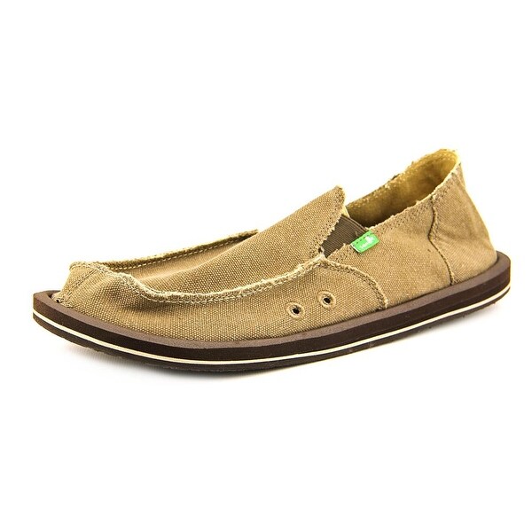 Sanuk Vagabond Round Toe Canvas Loafer