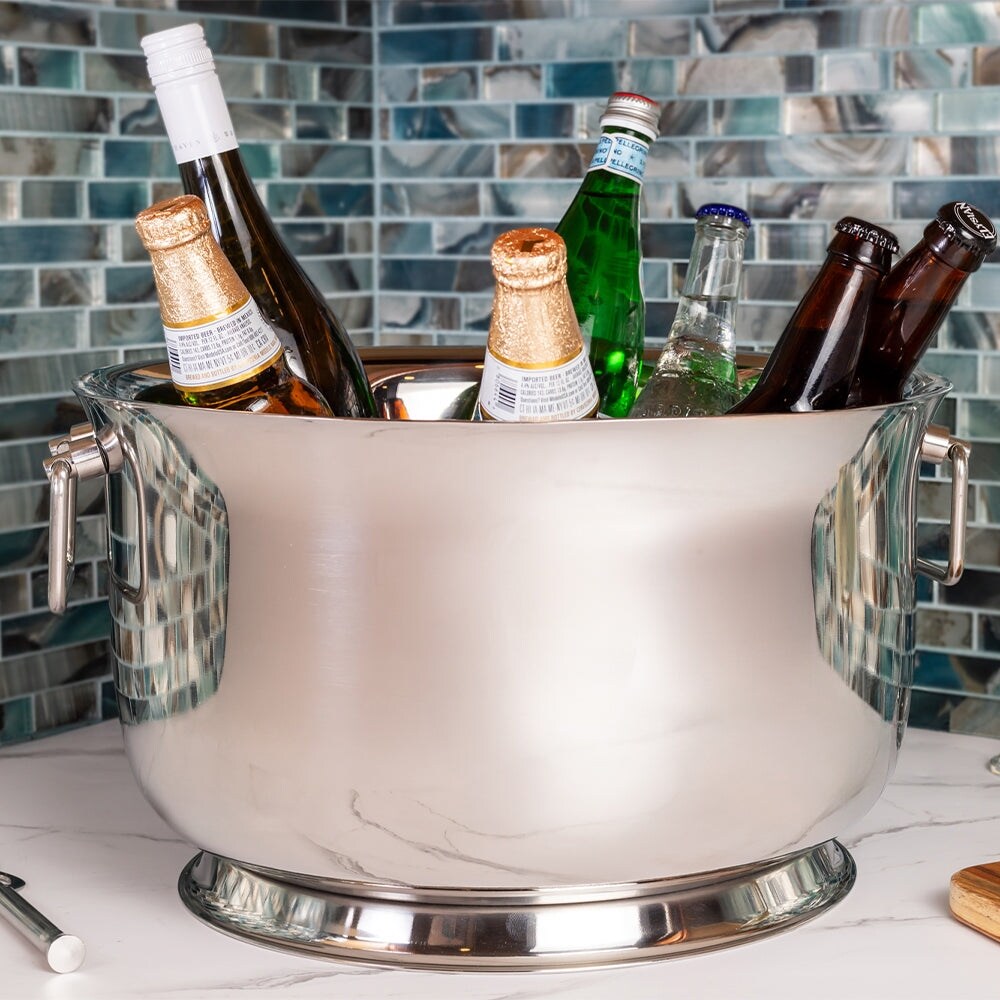 Stainless steel shop drink tub