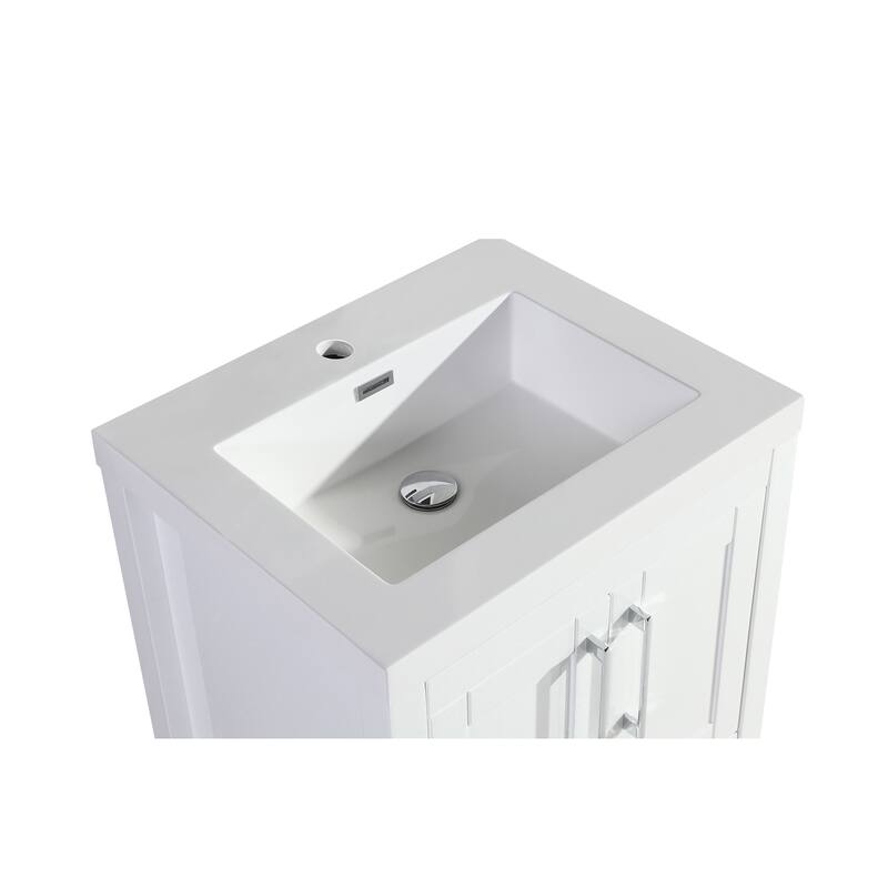 The Willow Collection 24 Inch Modern Bathroom Vanity