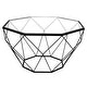 preview thumbnail 40 of 44, Malibu 29" Modern Octagon Center Coffee Table with Tempered Glass Table top & Sturdy Metal Geometric Base for Living Room Office