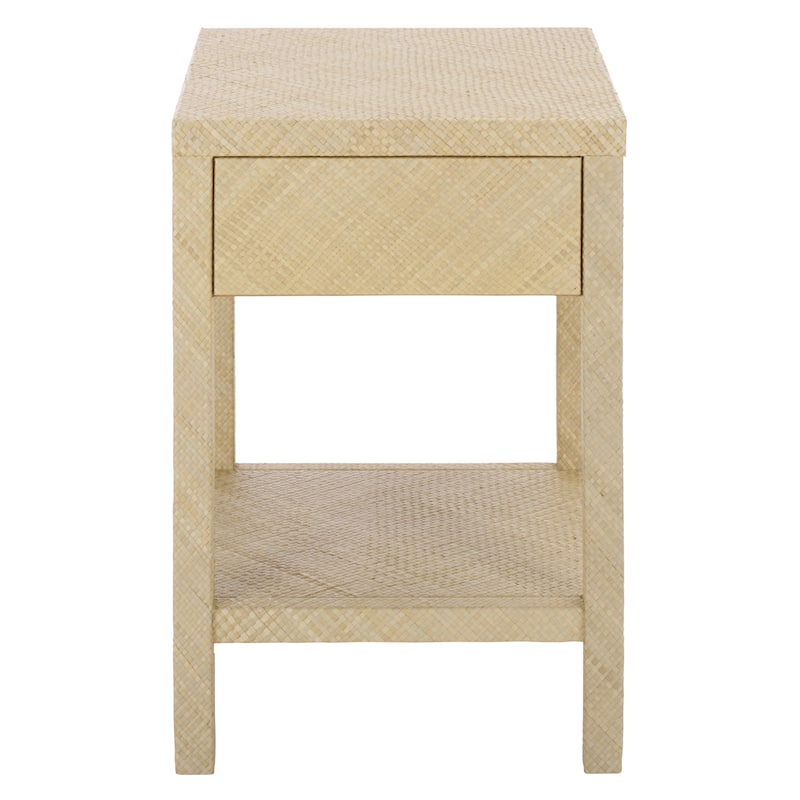 SAFAVIEH Home Epke 1-Drawer 1-Shelf Accent Table - 17"W x 15"D x 24"H