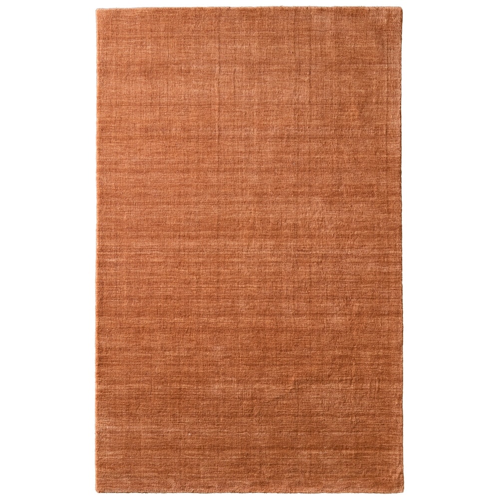 Grand Bazaar Celano Hand Woven Solid Modern Area Rug