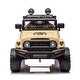 preview thumbnail 25 of 70, Licensed TOYOTA FJ Cruiser 12V Ride-On Car for Kids with Parental Control, Built-In Music, LED Lights, Perfect Holiday Gift